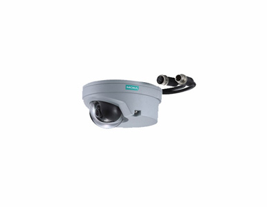 Moxa VPort P06-2M28M-T - VPort P06-2M28M-T - EN50155,FHD,H.264/MJPEG IP camera,M12 connector,1 mic built-in,PoE , 2.8mm Lens by MOXA